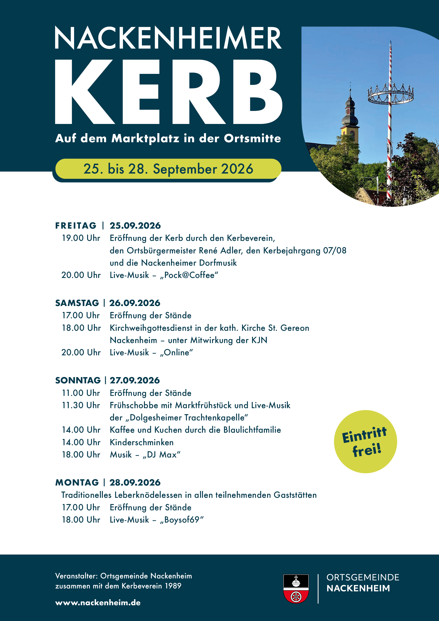 Kerb 2026 Programm Quelle: OG Nackenheim Kerb 2026 Programm Quelle: OG Nackenheim
